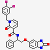 1-(3,4-difluorobenzyl)-2-oxo-N-{(1R)-2-[(2-oxo-2,3-dihydro-1H-benzimidazol-5-yl)oxy]-1-phenylethyl}-1,2-dihydropyridine-3-carboxamide