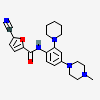 5-cyano-N-[4-(4-methylpiperazin-1-yl)-2-piperidin-1-ylphenyl]furan-2-carboxamide