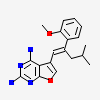 5-[(1E)-2-(2-methoxyphenyl)-4-methylpent-1-en-1-yl]furo[2,3-d]pyrimidine-2,4-diamine