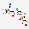 2,4-Dichloro-N-(3-Cyano-4,5,6,7-Tetrahydro-Benzothiophen-2yl)-5-(Morpholine-4-Sulfonyl)-Benzamide