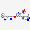 (2S)-1-{[6-furan-3-yl-5-(3-methyl-2H-indazol-5-yl)pyridin-3-yl]oxy}-3-(1H-indol-3-yl)propan-2-amine
