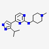4-[3-(1-methylethyl)-1H-pyrazol-4-yl]-N-(1-methylpiperidin-4-yl)pyrimidin-2-amine