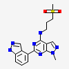6-(2H-indazol-4-yl)-1-methyl-N-[3-(methylsulfonyl)propyl]-1H-pyrazolo[3,4-d]pyrimidin-4-amine