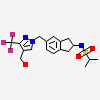 N-[(2S)-5-{[4-(hydroxymethyl)-3-(trifluoromethyl)-1H-pyrazol-1-yl]methyl}-2,3-dihydro-1H-inden-2-yl]propane-2-sulfonami de