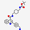 Tert-butyl [(trans-4-{[({2-[4-(aminomethyl)phenyl]quinolin-4-yl}carbonyl)amino]methyl} Cyclohexyl)methyl]carbamate