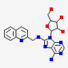 8-[(quinolin-2-ylmethyl)amino]adenosine