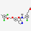 (3r,4s)-n-[2-chloro-5-(3-methoxypropyl)benzyl]-n-cyclopropyl-4-{4-[2-(2,6-dichloro-4-methylphenoxy)ethoxy]phenyl}piperidine-3-carboxamide