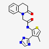N-[4-methyl-3-(1H-1,2,4-triazol-5-yl)thiophen-2-yl]-2-(2-oxo-3,4-dihydroquinolin-1(2H)-yl)acetamide