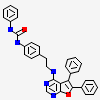 1-(4-{2-[(5,6-diphenylfuro[2,3-d]pyrimidin-4-yl)amino]ethyl}phenyl)-3-phenylurea