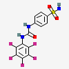 4-{[(pentafluorophenyl)carbamoyl]amino}benzenesulfonamide