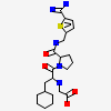 N-(CARBOXYMETHYL)-3-CYCLOHEXYL-D-ALANYL-N-({5-[(E)-AMINO(IMINO)METHYL]THIEN-2-YL}METHYL)-L-PROLINAMIDE