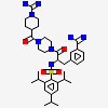 (S)-4-(4-(3-(3-Carbamimidoylphenyl)-2-(2,4,6-Triisopropylphenylsulfonamido)propanoyl)piperazine-1-Carbonyl)piperidine-1-Carboximidamide