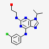 2-(2-HYDROXYETHYLAMINO)-6-(3-CHLOROANILINO)-9-ISOPROPYLPURINE
