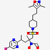 N-[(2S,4S)-1-({4-[2-(3,5-dimethyl-1,2-oxazol-4-yl)ethyl]piperidin-1-yl}sulfonyl)-4-(5-fluoropyrimidin-2-yl)-2-methylpentan-2-yl]-N-hydroxyformamide
