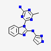 1-(4-amino-6-methyl-1,3,5-triazin-2-yl)-N-(1H-pyrazol-3-yl)-1H-benzimidazol-2-amine