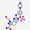 1-(2-HYDROXYETHYL)-8-[[5-(4-METHYLPIPERAZIN-1-YL)-2-(TRIFLUOROMETHOXY)PHENYL]AMINO]-4,5-DIHYDROPYRIMIDO[5,4-G]INDAZOLE-3-CARBOXAMIDE