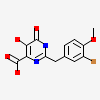 2-(3-bromo-4-methoxybenzyl)-5,6-dihydroxypyrimidine-4-carboxylic acid