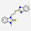 1-[2-(1H-benzimidazol-2-ylsulfanyl)ethyl]-3-methyl-1,3-dihydro-2H-benzimidazole-2-thione