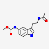methyl {3-[2-(acetylamino)ethyl]-1H-indol-5-yl}carbamate