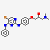 (2r)-1-{4-[(4-anilino-5-bromopyrimidin-2-yl)amino]phenoxy}-3-(dimethylamino)propan-2-ol