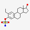 (14beta,17alpha)-2-ethyl-17-hydroxyestra-1(10),2,4-trien-3-yl sulfamate