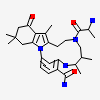 (5R,6S)-3-(L-alanyl)-5,6,15,15,18-pentamethyl-17-oxo-2,3,4,5,6,7,14,15,16,17-decahydro-1H-12,8-(metheno)[1,5,9]triazacyclotetradecino[1,2-a]indole-9-carboxamide