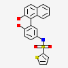 N-[4-HYDROXY-3-(2-HYDROXYNAPHTHALEN-1-YL)PHENYL]THIOPHENE-2-SULFONAMIDE