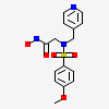 N-hydroxy-N~2~-[(4-methoxyphenyl)sulfonyl]-N~2~-(pyridin-4-ylmethyl)glycinamide