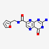 2-amino-N-(furan-2-ylmethyl)-4-oxo-3,4-dihydropteridine-7-carboxamide