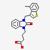 4-{3-[(4-methyl-1-benzothiophen-3-yl)methyl]-2-oxo-2,3-dihydro-1H-benzimidazol-1-yl}butanoic acid