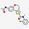 8-(acetylamino)-N-(2-chlorophenyl)-N-methyl-4,5-dihydrothieno[3,2-d][1]benzoxepine-2-carboxamide