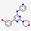3-[2-morpholin-4-yl-6-(pyridin-3-ylamino)pyrimidin-4-yl]phenol