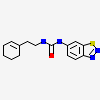 1-(1,2,3-benzothiadiazol-6-yl)-3-[2-(cyclohex-1-en-1-yl)ethyl]urea