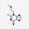 3-(2-METHOXYETHYL)-2-THIOXO-1,2,3,7-TETRAHYDRO-6H-PURIN-6-ONE