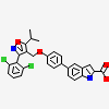 5-(4-{[3-(2,6-dichlorophenyl)-5-(propan-2-yl)-1,2-oxazol-4-yl]methoxy}phenyl)-1H-indole-2-carboxylic acid