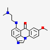 5-{[2-(dimethylamino)ethyl]amino}-8-methoxy-6H-imidazo[4,5,1-de]acridin-6-one