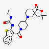 1-[3-({4-[(5S)-3,3-dimethyl-1-oxo-2-oxa-7-azaspiro[4.5]dec-7-yl]piperidin-1-yl}carbonyl)-1-benzothiophen-2-yl]-3-ethylurea