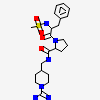 N-(methylsulfonyl)-d-phenylalanyl-n-[(1-carbamimidoylpiperidin-4-yl)methyl]-l-prolinamide