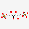 2-O-methyl-1,6-di-O-phosphono-D-mannitol