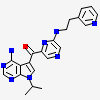 [4-amino-7-(propan-2-yl)-7h-pyrrolo[2,3-d]pyrimidin-5-yl](6-{[2-(pyridin-3-yl)ethyl]amino}pyrazin-2-yl)methanone