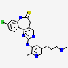 9-chloro-2-({5-[3-(dimethylamino)propyl]-2-methylpyridin-3-yl}amino)-5,7-dihydro-6H-pyrimido[5,4-d][1]benzazepine-6-thi one