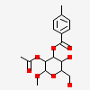 Methyl 2-o-acetyl-3-o-4-toluoyl-beta-d-talopyranoside