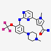 1-METHYL-5-(2-{[5-(4-METHYLPIPERAZIN-1-YL)-2-(TRIFLUOROMETHOXY)PHENYL]AMINO}PYRIMIDIN-4-YL)-1H-PYRROLE-3-CARBOXAMIDE