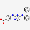 4-{[4-(biphenyl-2-ylamino)pyrimidin-2-yl]amino}benzoic acid