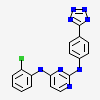 N~4~-(2-chlorophenyl)-N~2~-[4-(1H-tetrazol-5-yl)phenyl]pyrimidine-2,4-diamine