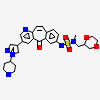 N-[(2R)-1,4-dioxan-2-ylmethyl]-N-methyl-N'-{5-oxo-3-[1-(piperidin-4-yl)-1H-pyrazol-4-yl]-5H-benzo[4,5]cyclohepta[1,2-b]pyridin-7-yl}sulfuric diamide
