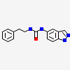 1-(1H-indazol-5-yl)-3-(2-phenylethyl)urea