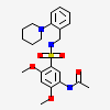 N-{2,4-DIMETHOXY-5-[(2-PIPERIDIN-1-YLBENZYL)sulfamoyl]phenyl}acetamide
