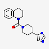 3,4-dihydroquinolin-1(2H)-yl[4-(1H-imidazol-5-yl)piperidin-1-yl]methanone
