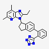 2-ethyl-5,7-dimethyl-3-{(1S)-5-[2-(1H-tetrazol-5-yl)phenyl]-2,3-dihydro-1H-inden-1-yl}-3H-imidazo[4,5-b]pyridine